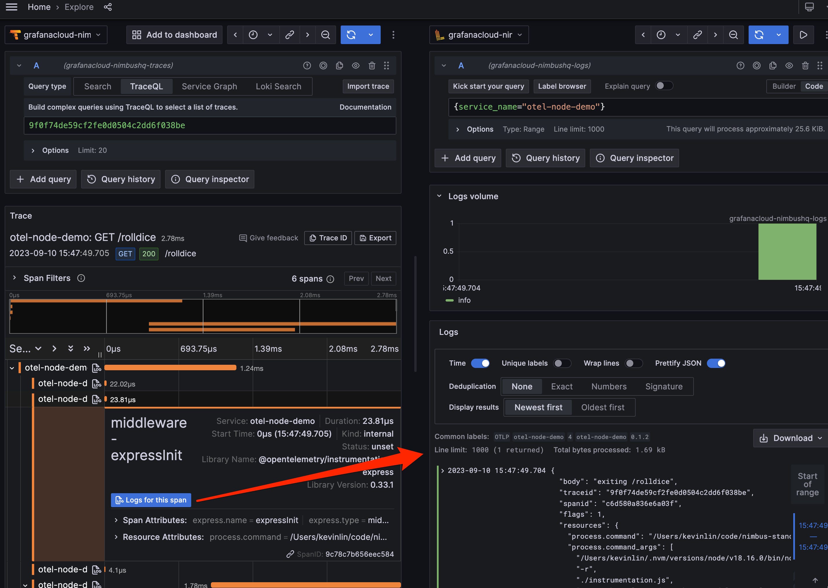 Logging with OpenTelemetry and Loki - by Kevin Lin
