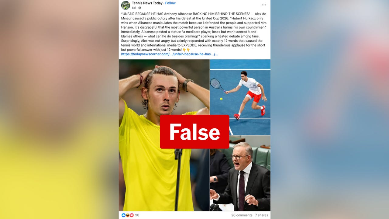 A screenshot of a Facebook post.