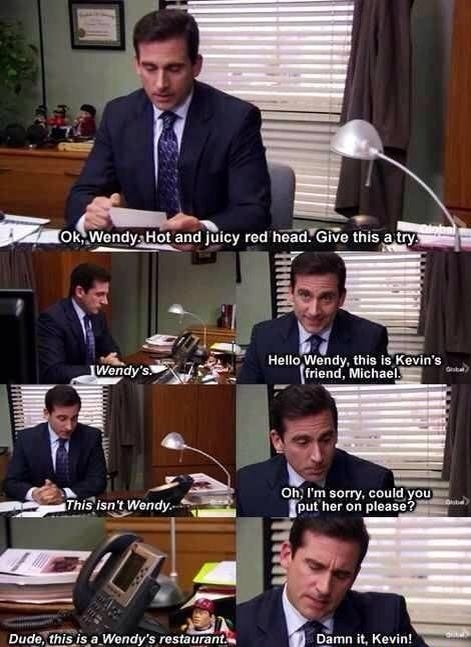 The Office Wendy's meme