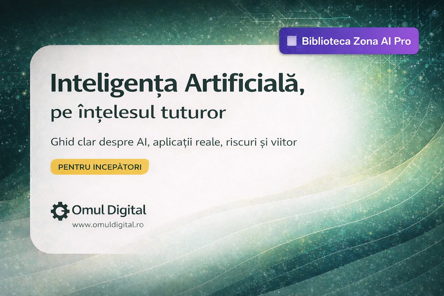 Inteligenta Artificiala pe intelesul tuturor