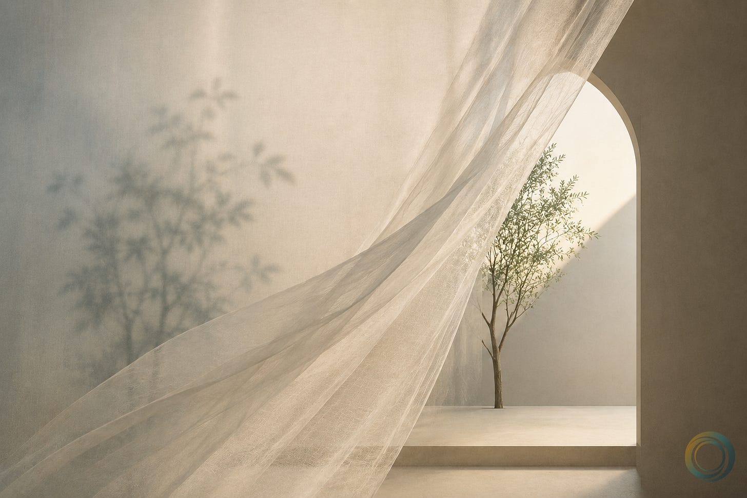 The Aperture Field cost of veiled communication_door with veil over it