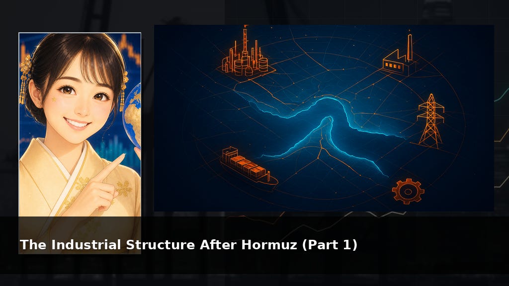The Industrial Structure After Hormuz (Part 1)