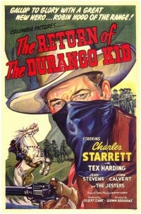 The Return of The Durango Kid movie poster The Return of The Durango Kid movie poster