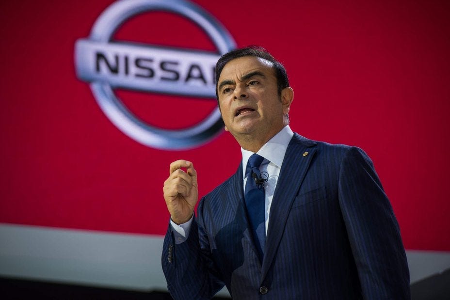Carlos Ghosn, Chairman and Chief Executive Offer of the Renault-Nissan  Alliance