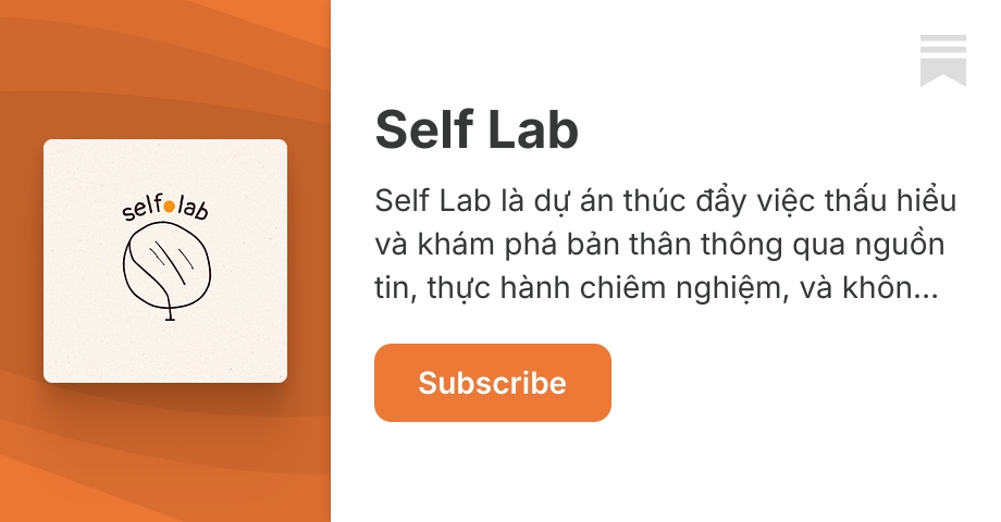 Self Lab | Somebody | Substack