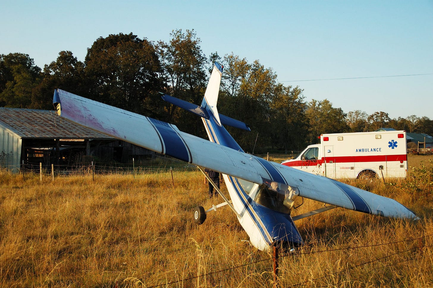 Airplane,Had,A,Forced,Landing,In,A,Field,,Out,Of Airplane,Had,A,Forced,Landing,In,A,Field,,Out,Of