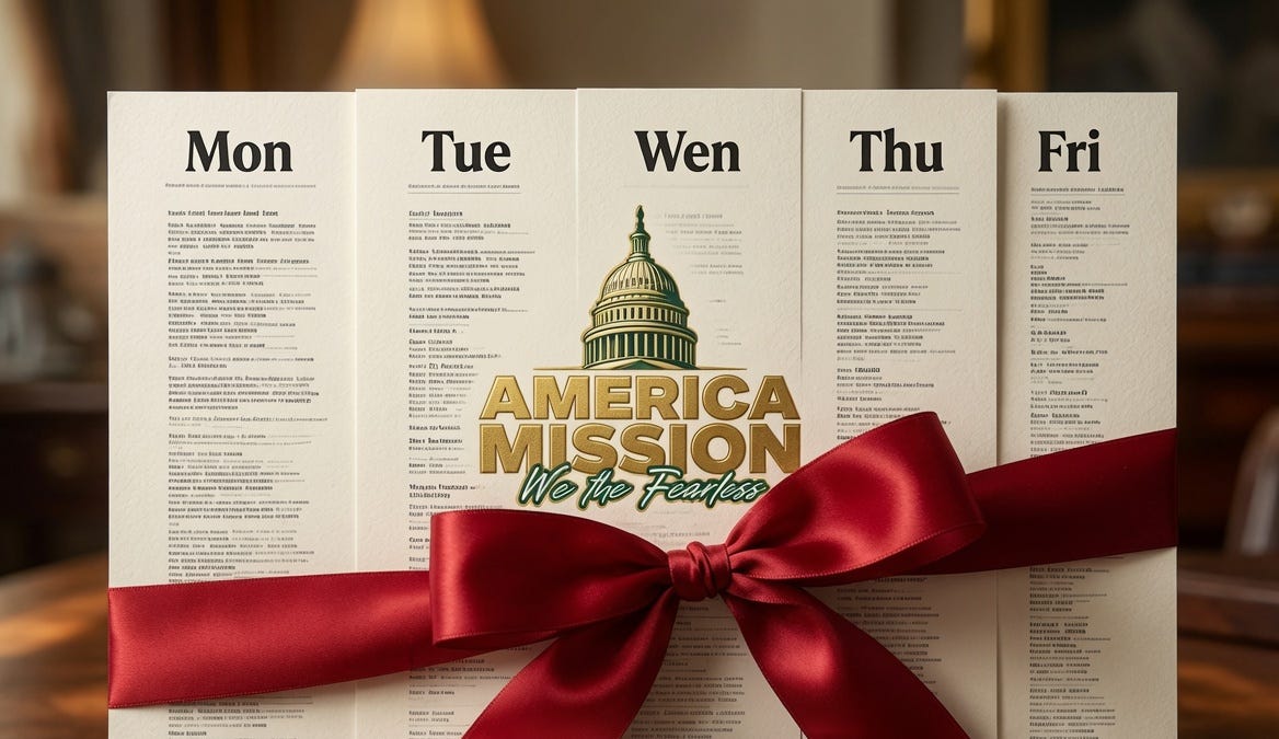 America Mission&trade; Friday Wrap-Up