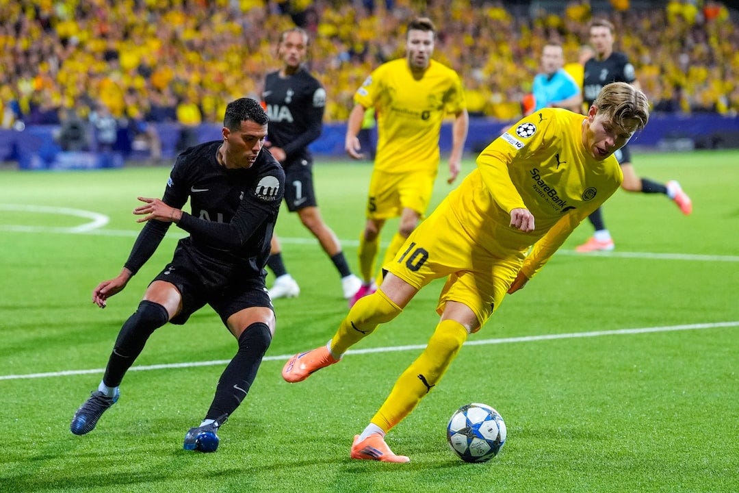 Spurs scrape 2-2 Champions League draw thanks to Bodo/Glimt own goal |  Reuters