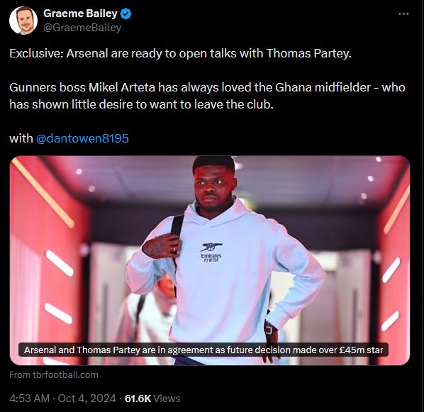 Thomas Partey パーティ　Arsenal サインカード Thomas Partey of Arsenal Signed Shirt Autographed Jersey
