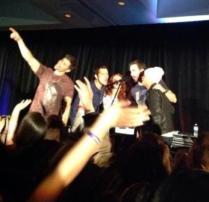 Gil joins the chorus 'With A Little Help From my Friends'