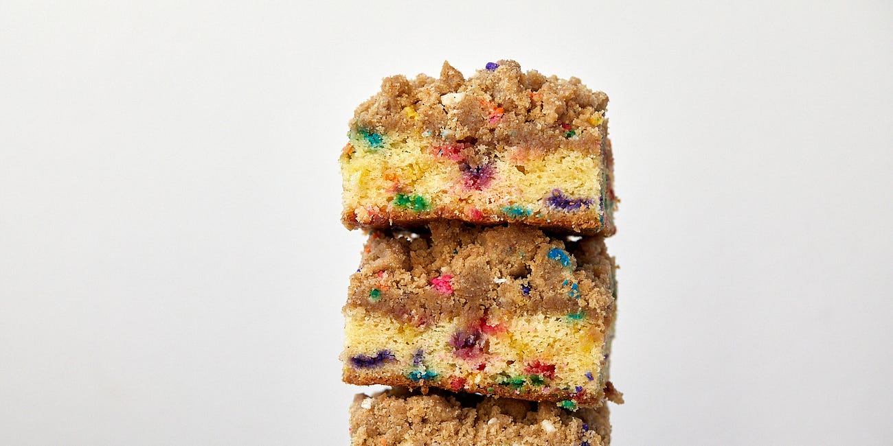 Confetti Crumb Cake 