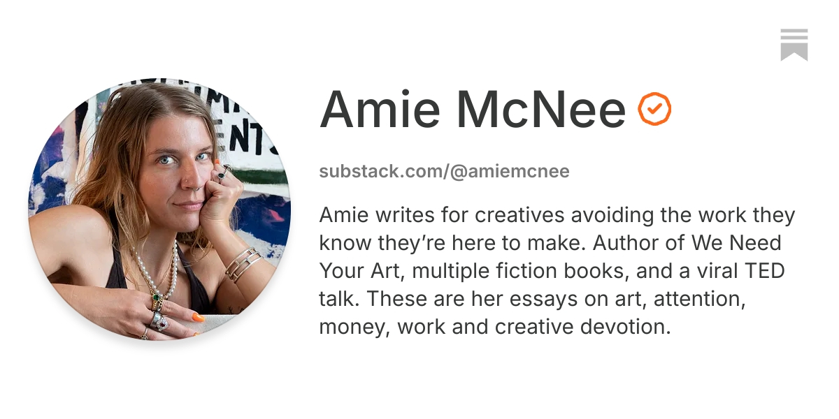 Amie McNee | Substack