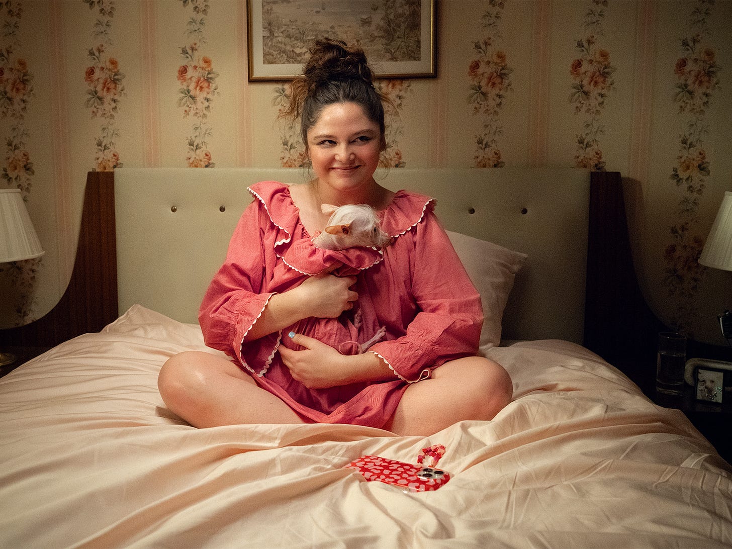 Megan Salter Dresses Like a Gen Z Bridget Jones in 'Too Much'