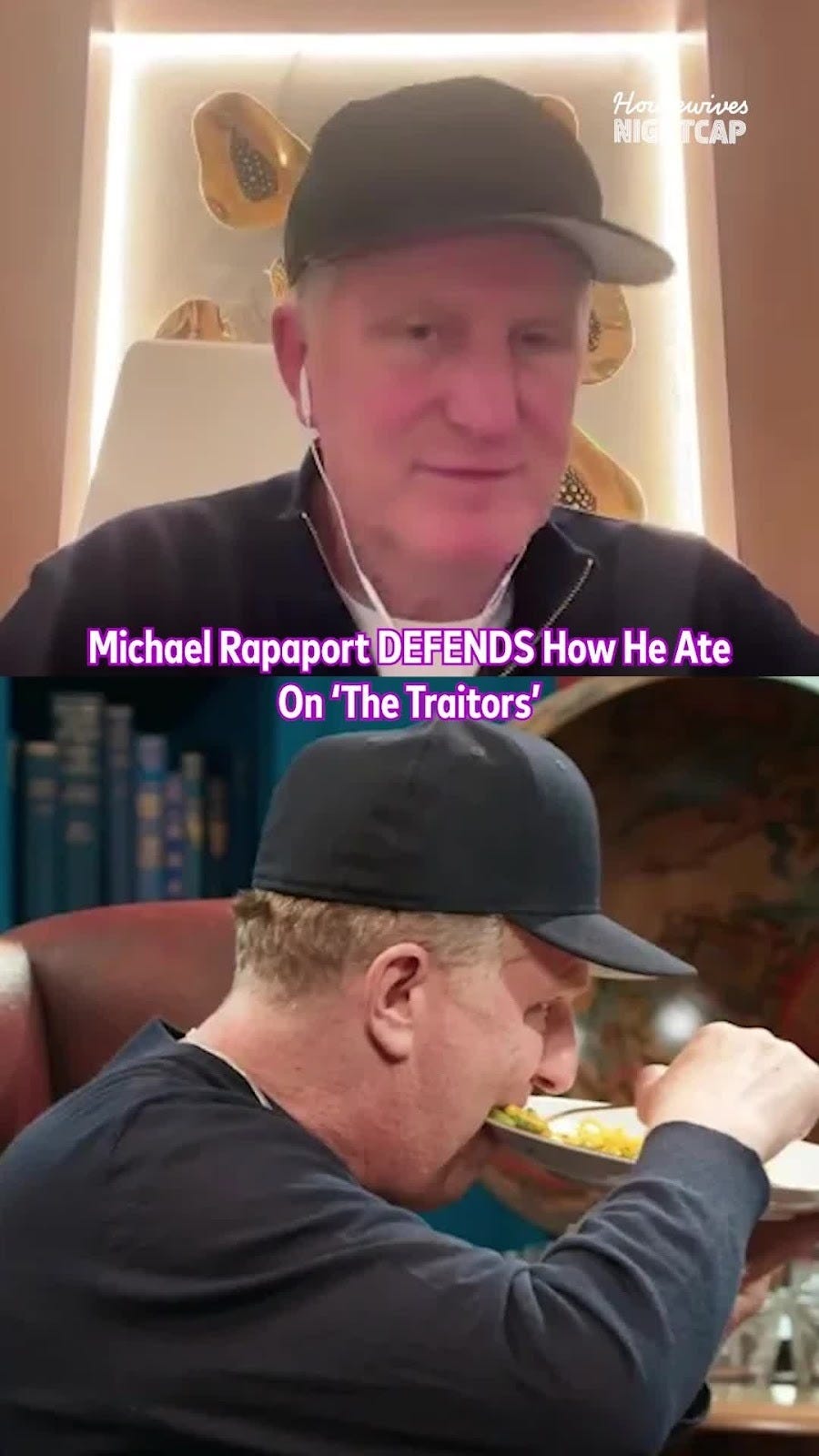 Mike Rappaport Rant Michael Rapaport's table manners, a Jewish moment on