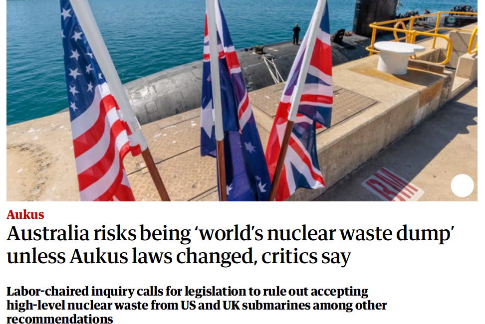 Estimating further Nuclear Deaths in Australia from "Teething Problems"