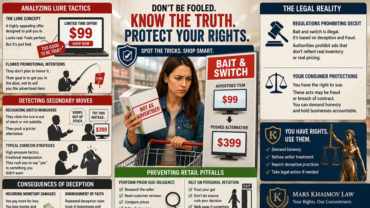 Learn About Bait and Switch Fraud with Mars Khaimo