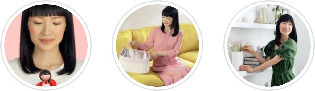 Various but consistent Marie Kondo