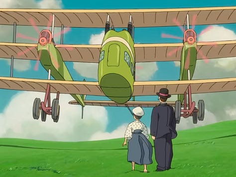 Still from The Wind Rises