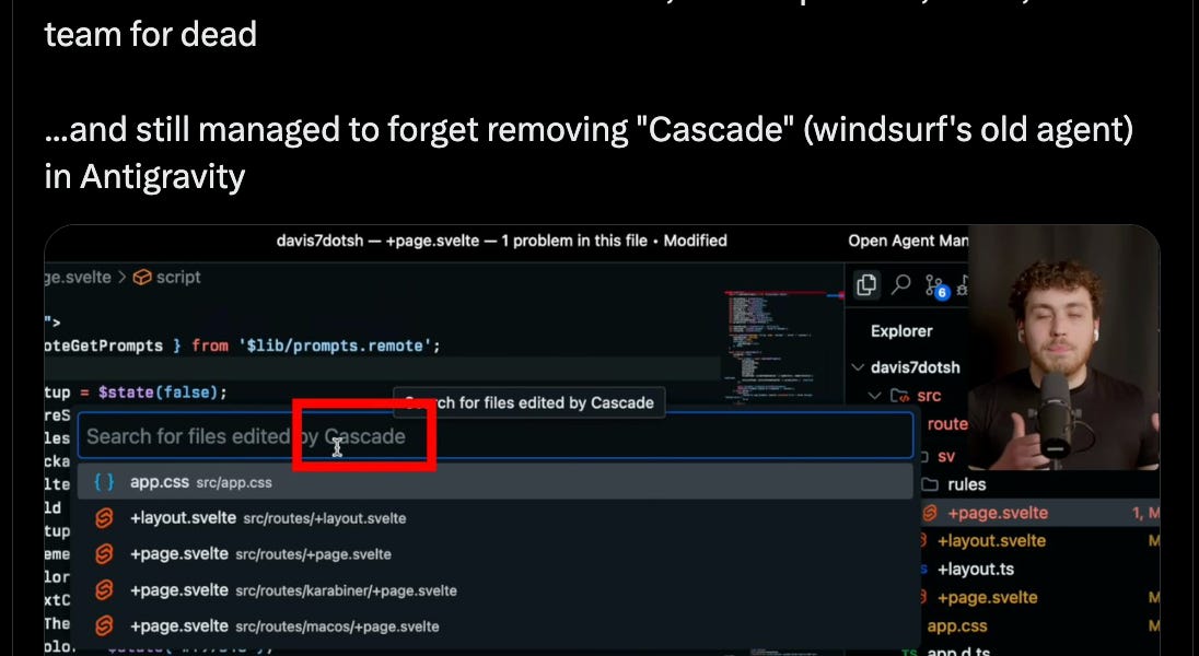 Google's Antigravity is the most expensive proprietary fork to date