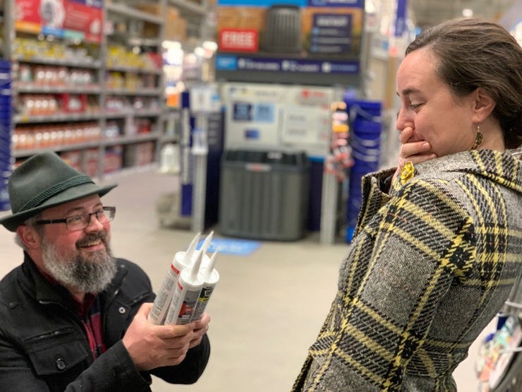 Hot date at Lowes