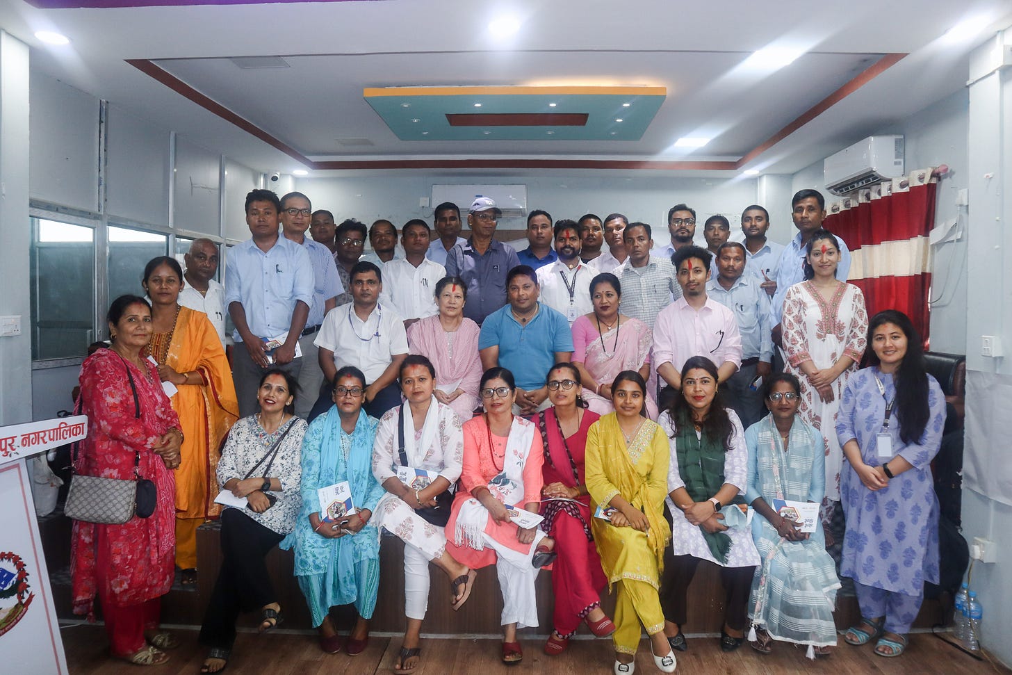Group Photo from the Kheldai Sikdai Kick-off program in Chandrapur Municipality