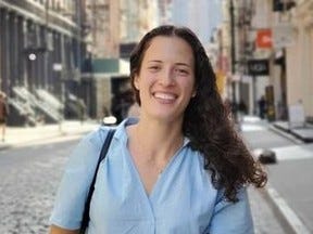 Dr. Candace Nayman, 27, a resident at McMaster Children Hospital in Hamilton, collapsed while swimming in a triathlon and died four days later on Thursday, July 28, 2022. Dr. Candace Nayman, 27, a resident at McMaster Children Hospital in Hamilton, collapsed while swimming in a triathlon and died four days later on Thursday, July 28, 2022.