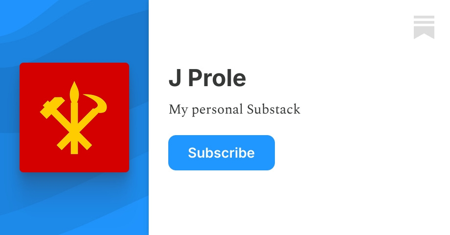 Prole J Prole | Substack