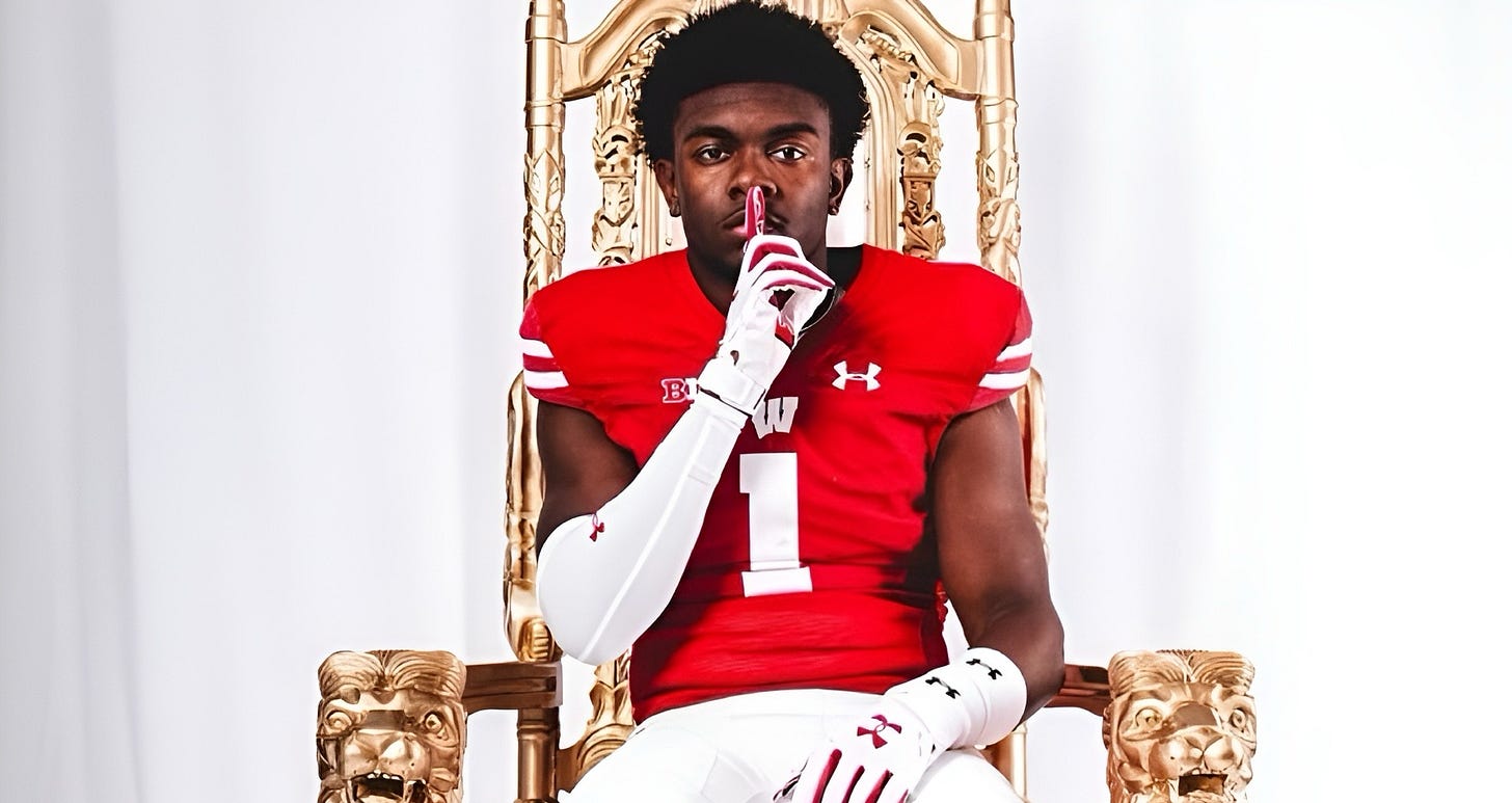 Former Wisconsin football signee Qwantavius Wiggins Former Wisconsin football signee Qwantavius Wiggins