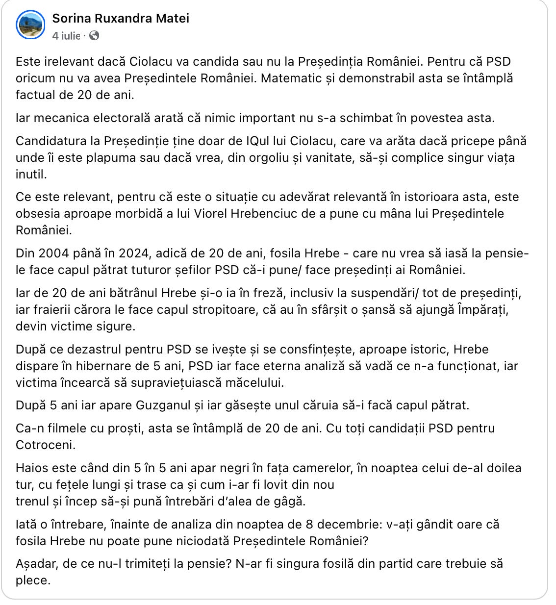 Opus nr. 273 - Alina Ceusan, proasta Romaniei. Becali il ingroapa pe ...