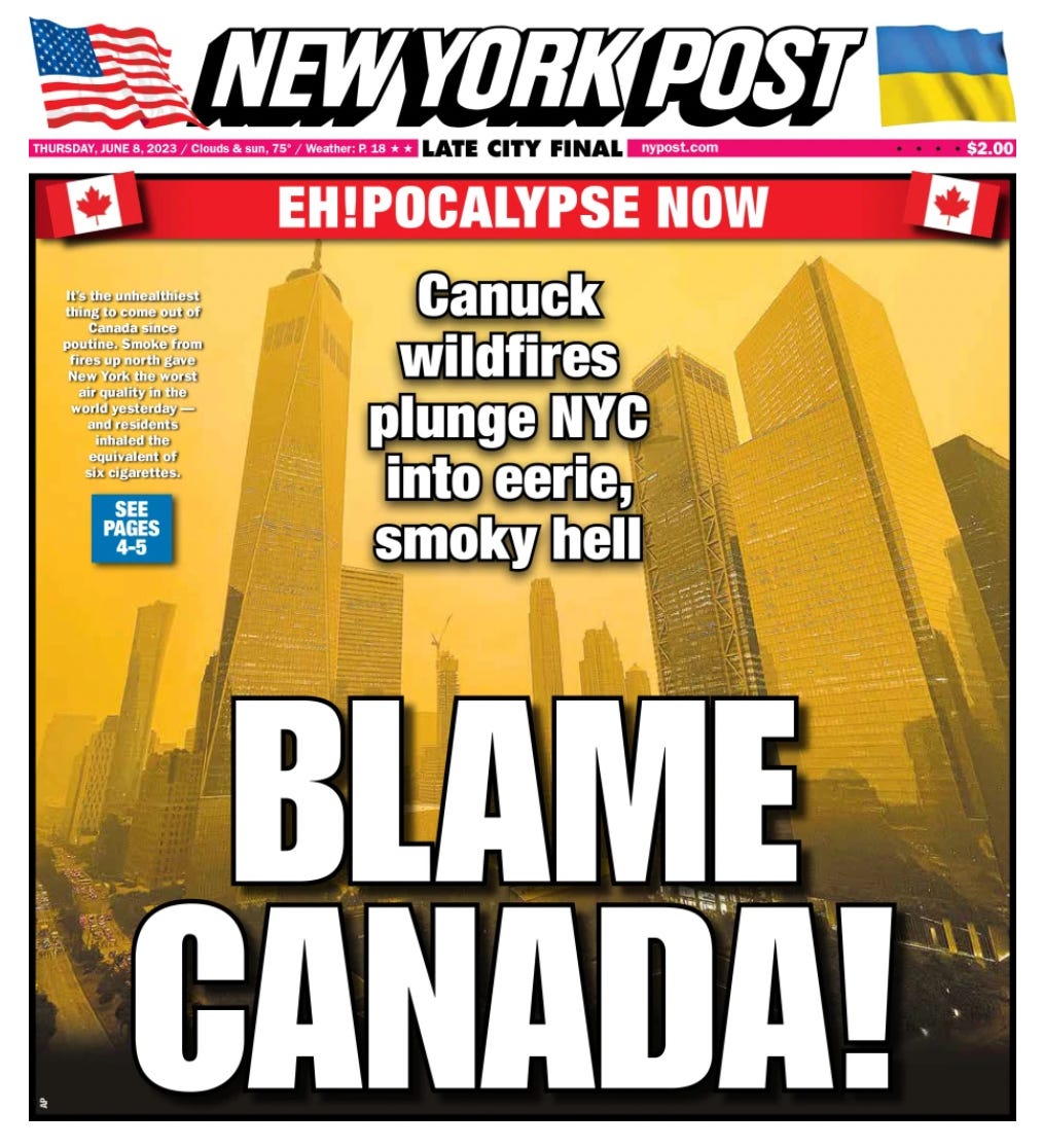 Don't blame Canada - by Arielle Samuelson and Emily Atkin
