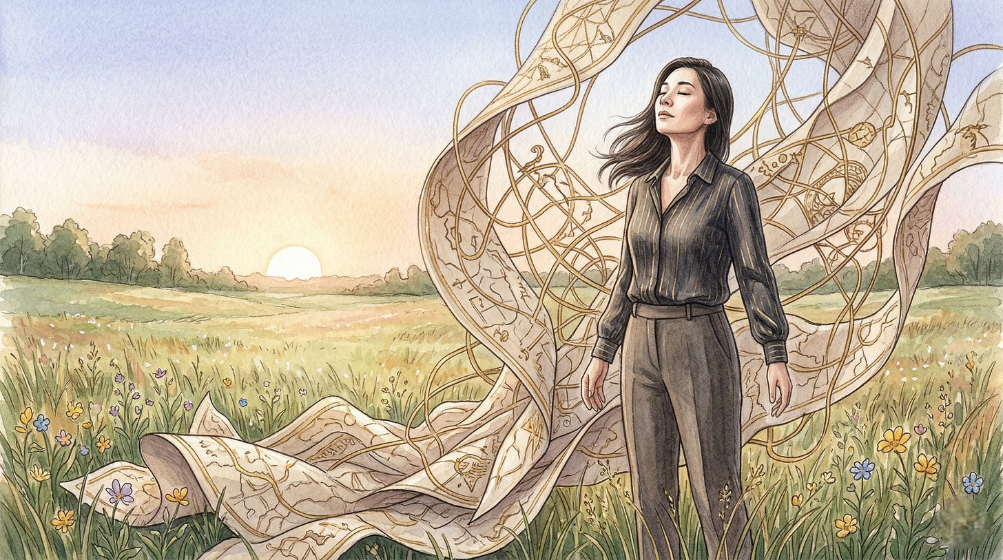 why true freedom is not a future destination but the moment you drop the need to earn permission to simply be in your own life right now.