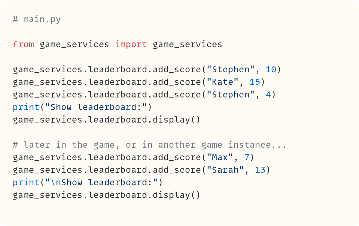 how to build a singleton in python (and why you... Creating a Singleton Class in Python And Why You (Probably) Don’t Need It