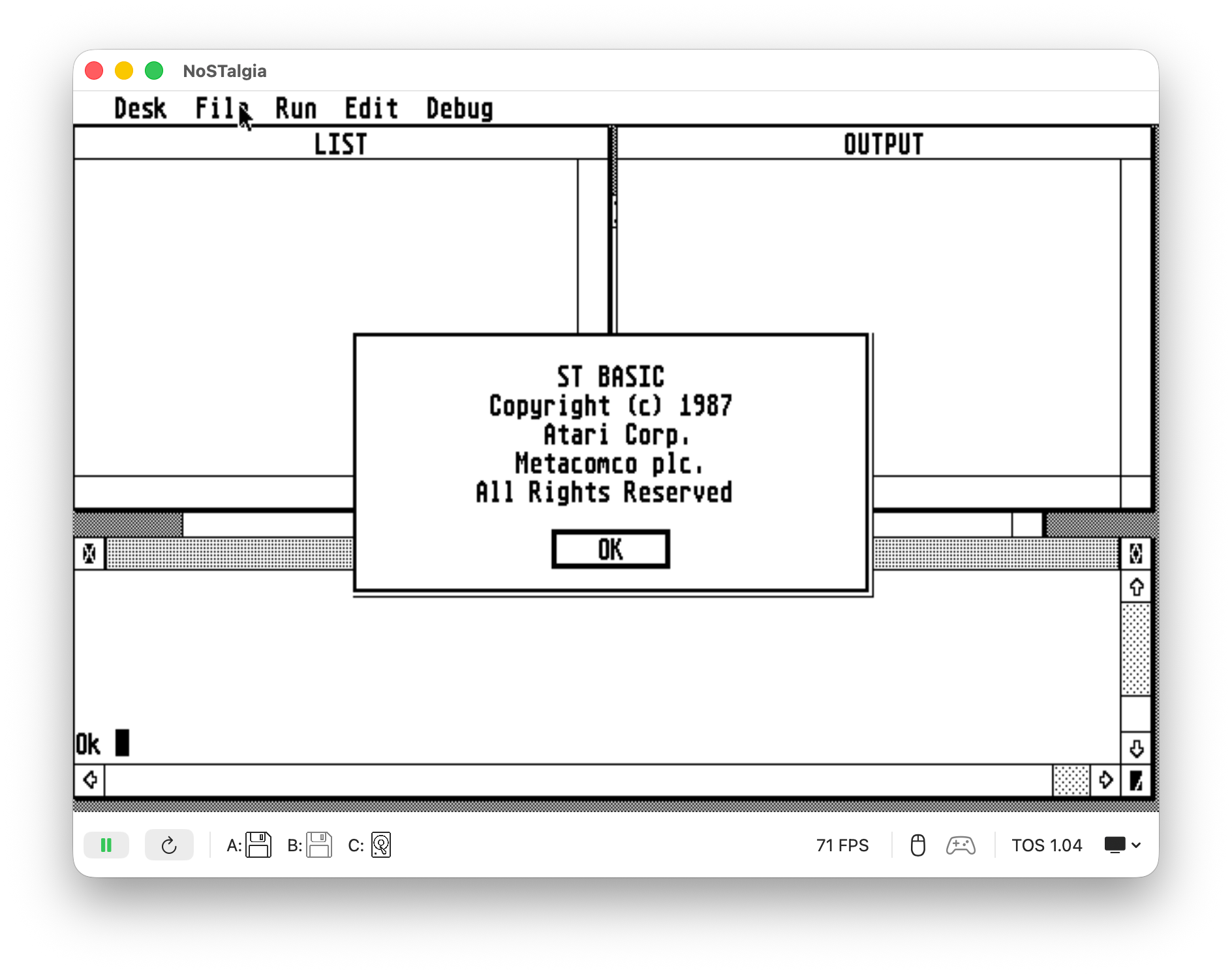 Langage de programmation - ST BASIC - Les premiers pas Langage de programmation - ST BASIC - Les premiers pas