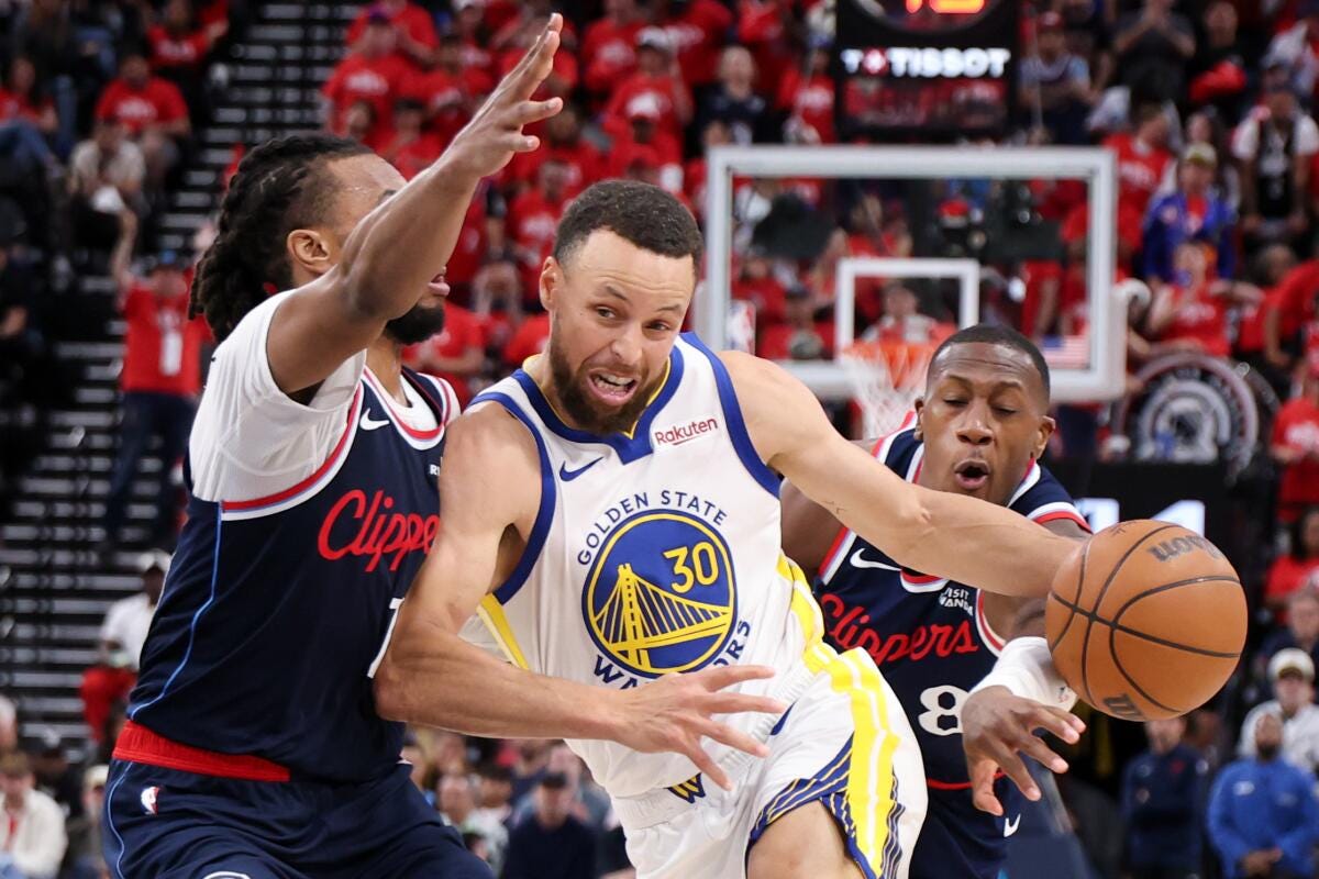 Clippers' season comes to an end with play-in loss to Warriors - Los  Angeles Times