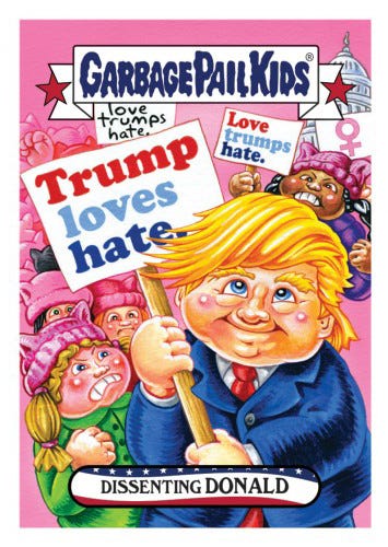 2017 Topps Garbage Pail Kids Trumpocracy Checklist