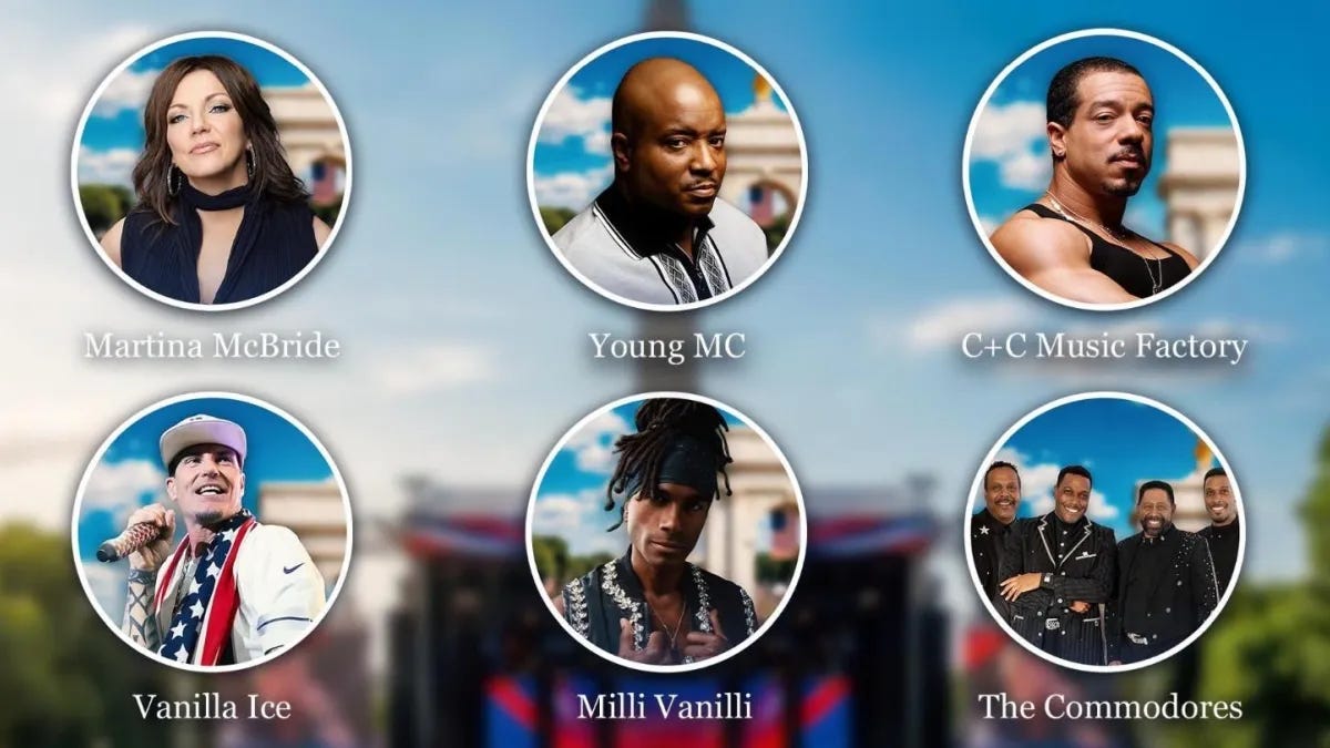 Vanilla Ice, The Not-Dead Half Of Milli Vanilli To Headline Trump's Freedom 250 Event