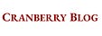 cranberry blog
