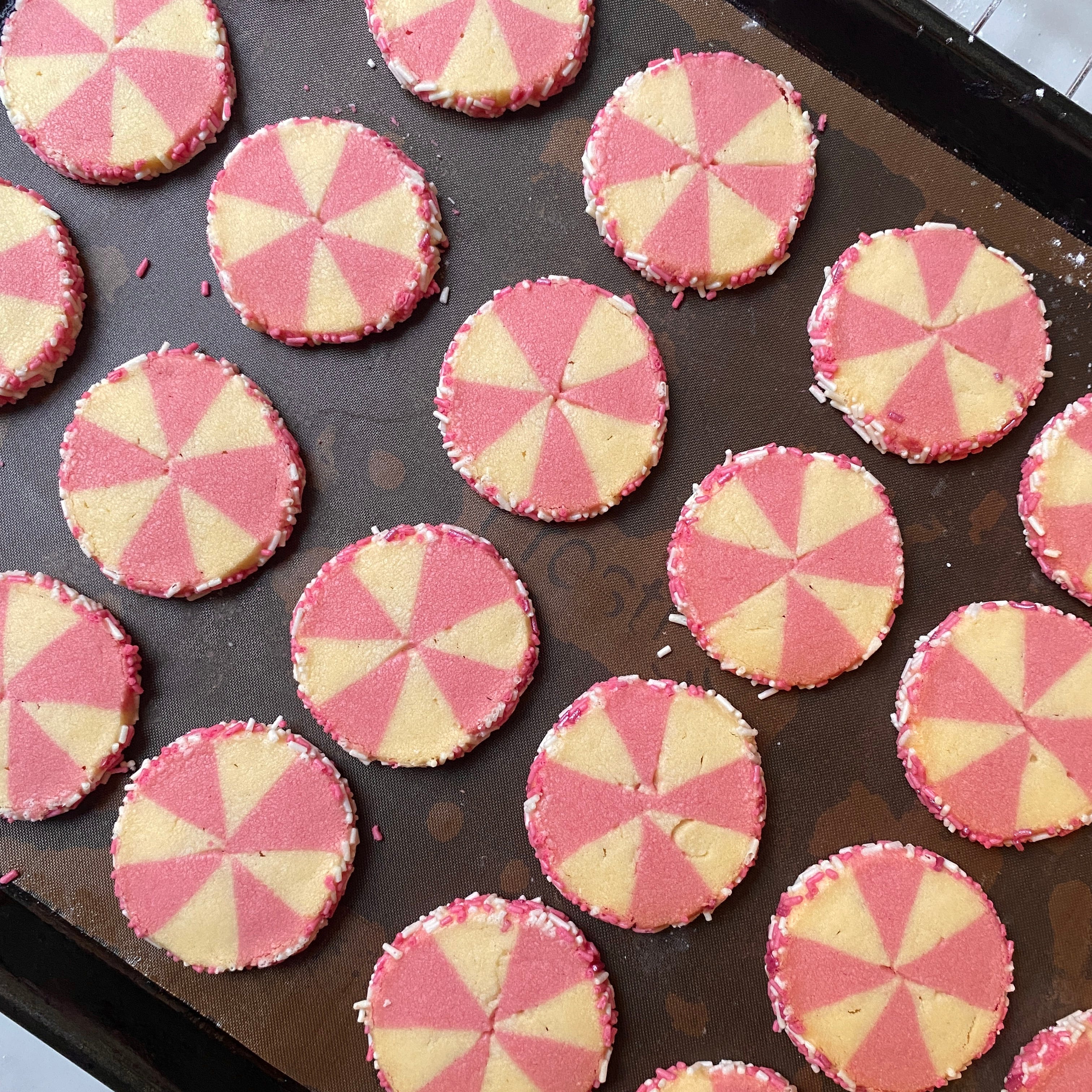 Pink Pinwheels - by Sophie Bamford - All Day Cake