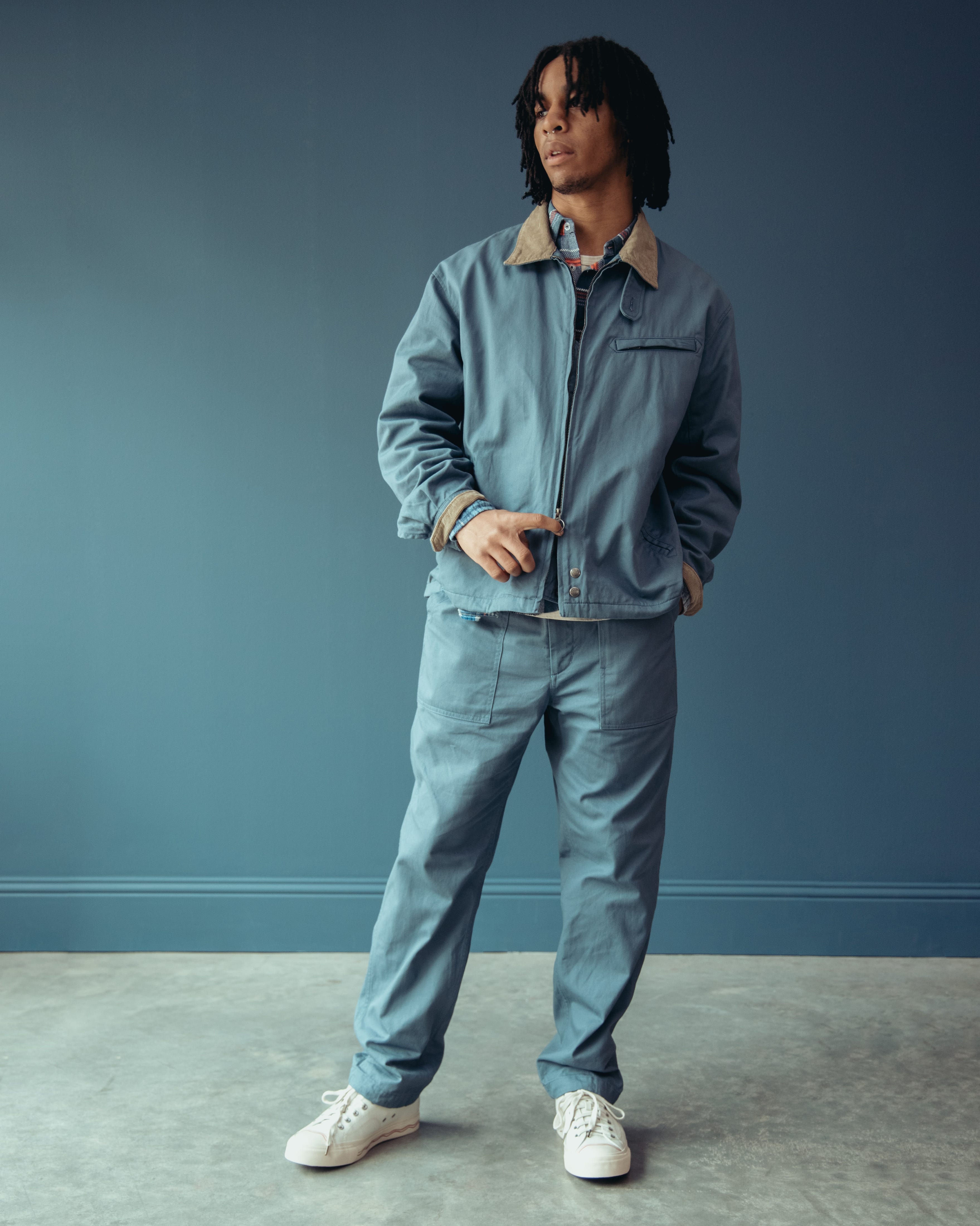★ENGINEERED GARMENTS BLUE JACKET ♪ Engineered Garments reversible Jacket blue XS Used | eBay