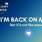 And just like that, I’m back on Meta!