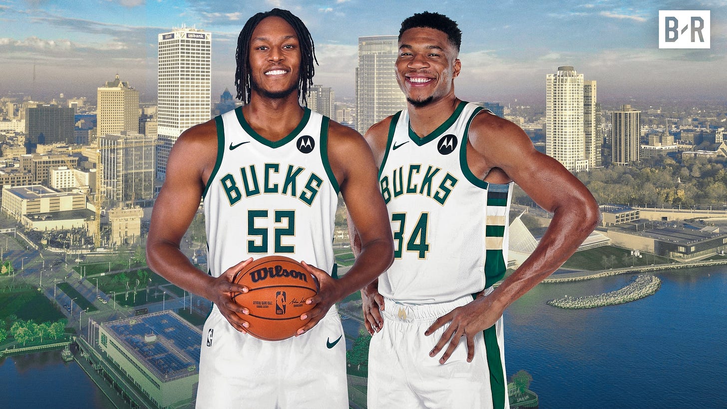 Myles Turner Reportedly Joins Giannis, Bucks on $107M Contract After Pacers Exit Myles Turner Reportedly Joins Giannis, Bucks on $107M Contract After Pacers Exit