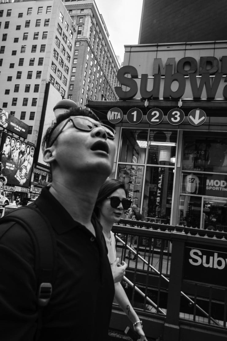 Monochrome Mood 6, New York City, August 2018.