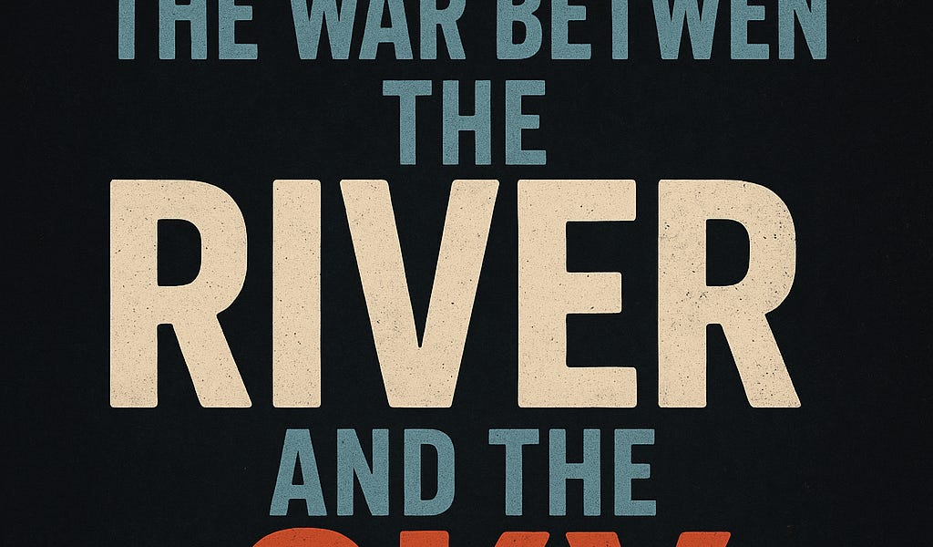 THE WAR BETWEEN THE RIVER AND THE SKY - by Ray Taylor Ph.D
