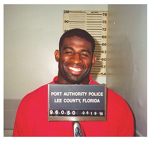 Deion Sanders MUG SHOT | The Smoking Gun Deion Sanders MUG SHOT | The Smoking Gun