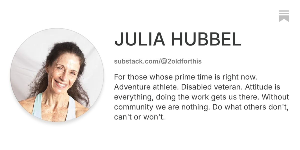 JULIA HUBBEL | Substack