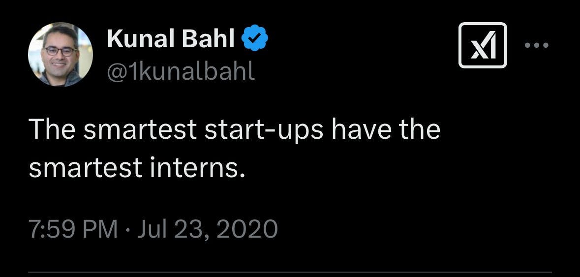 Shift The Scales: Why Equilibrium Takes Its Internship Program Seriously