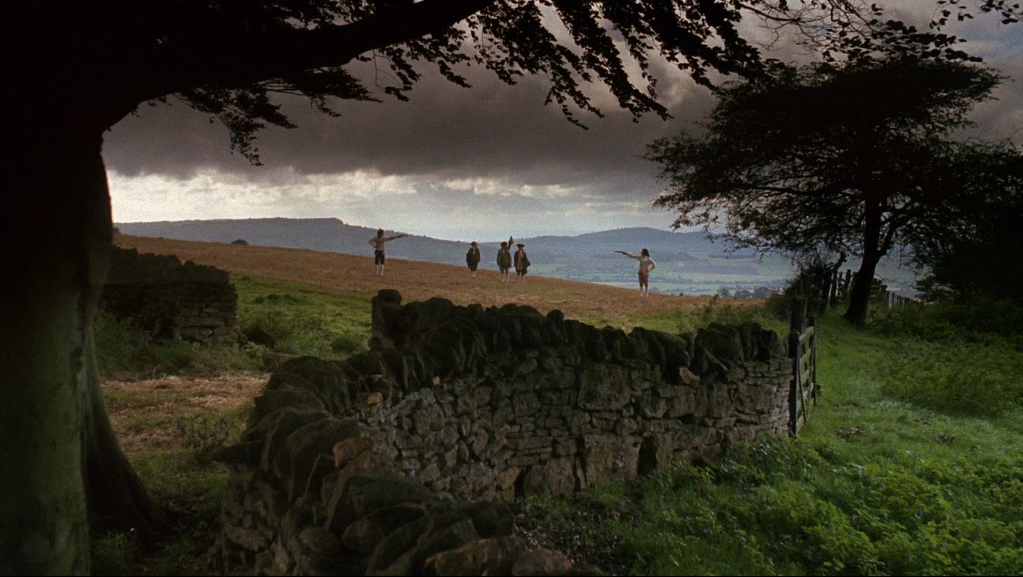 Opening Scene of Stanley Kubrick's "Barry Lyndon" (1975) Credit: Warner Brothers
