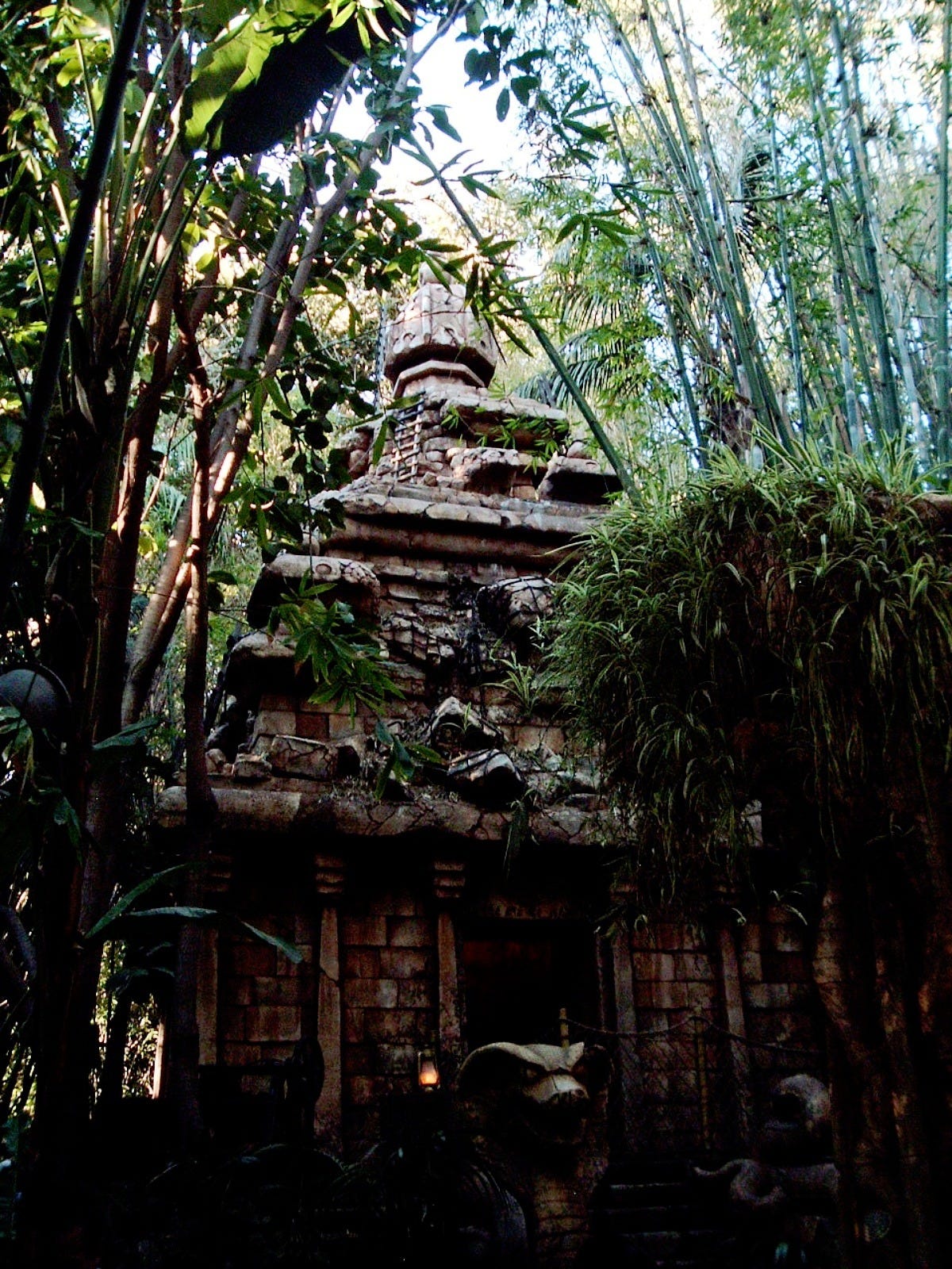 Outside the Indiana Jones Adventure queue at Disneyland. Image: SolarSurfer via Wikimedia Commons
