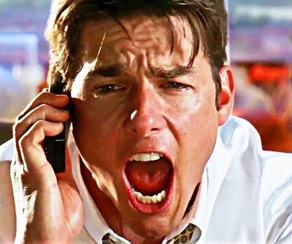 Show Me the Money!! JERRY MAGUIRE | Tom Cruise - YouTube