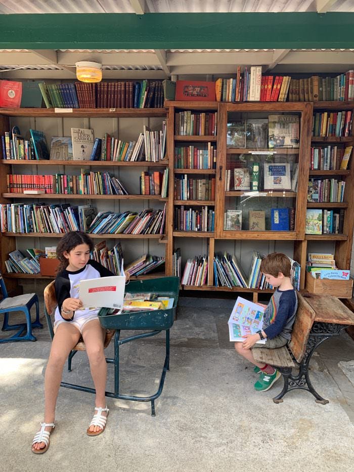 children, reading, library, california, Ojai, bookshop